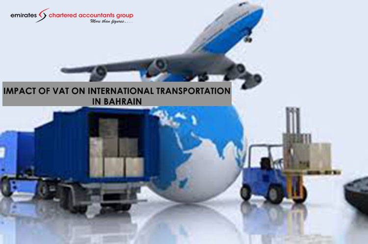 VAT on International Transportation in Bahrain