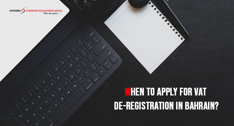 VAT De-registration in bahrain