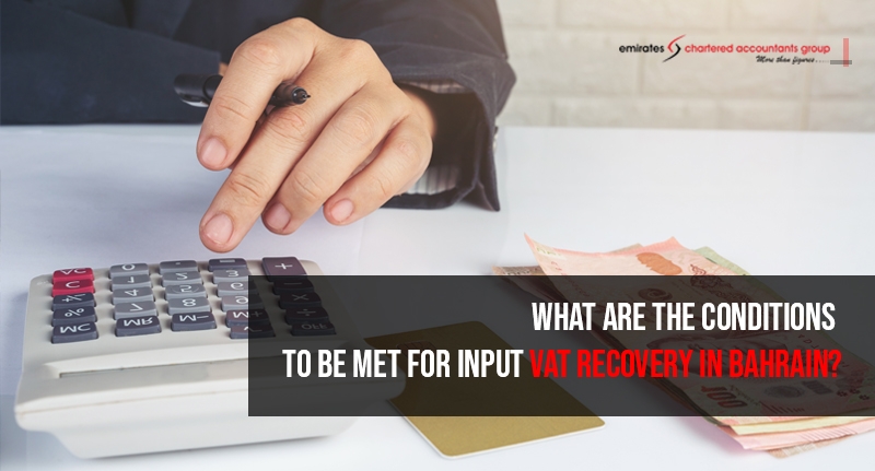 input vat recovery in bahrain