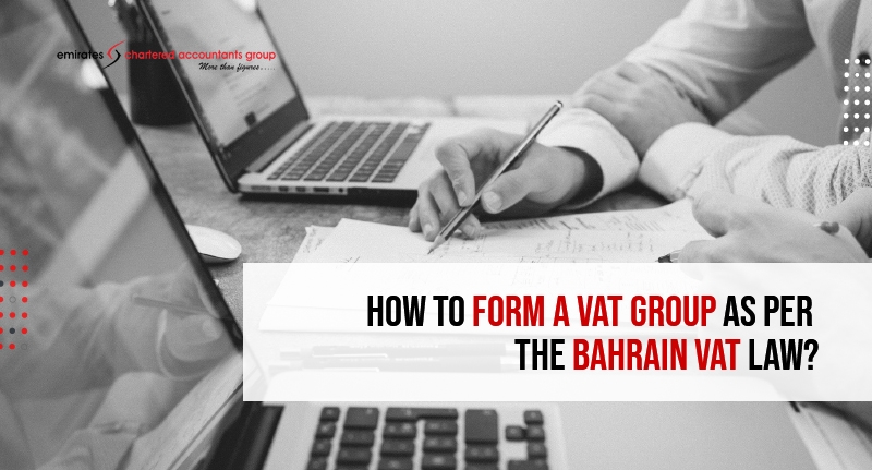 tax group as per Bahrain vat law