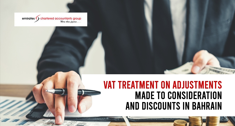 VAT treatment on adjustments made to the consideration