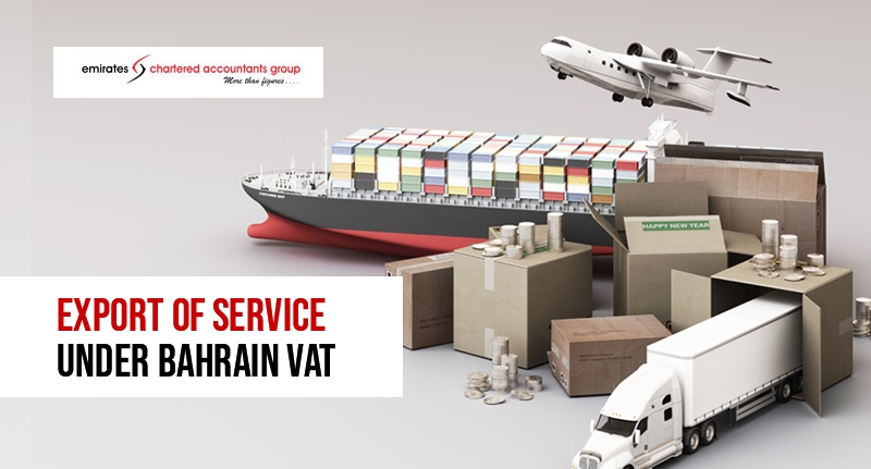 Export of Service Under Bahrain VAT