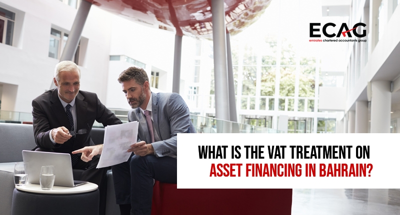 VAT treatment on Asset financing